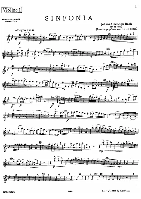Violins I
