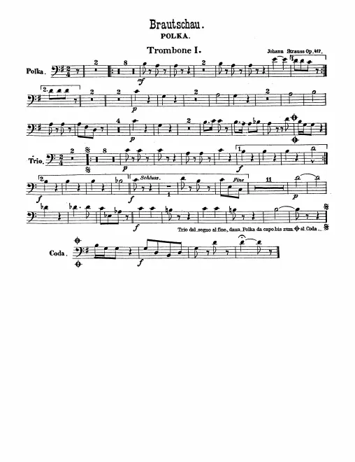 Trombone 1, 2, 3