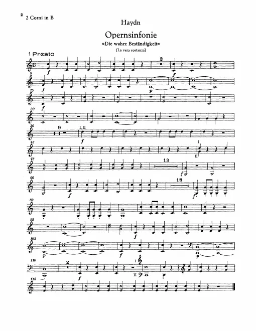 Horn 1/2 (B)