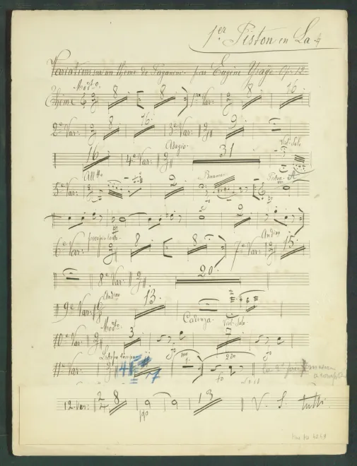 Cornet 1 (A)