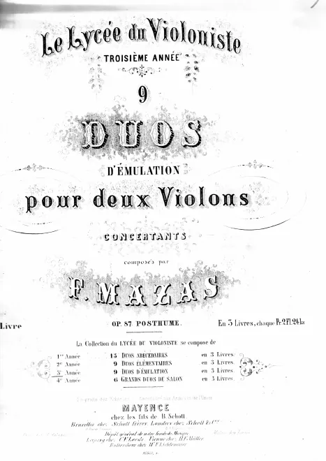 7. Duo in D major