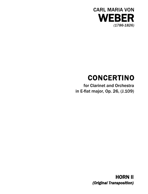 Horn 2 (C, E)