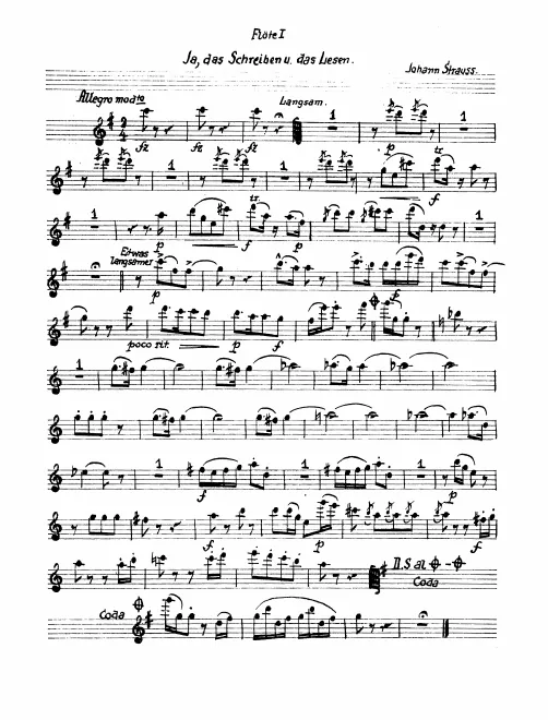 Flute 1, 2