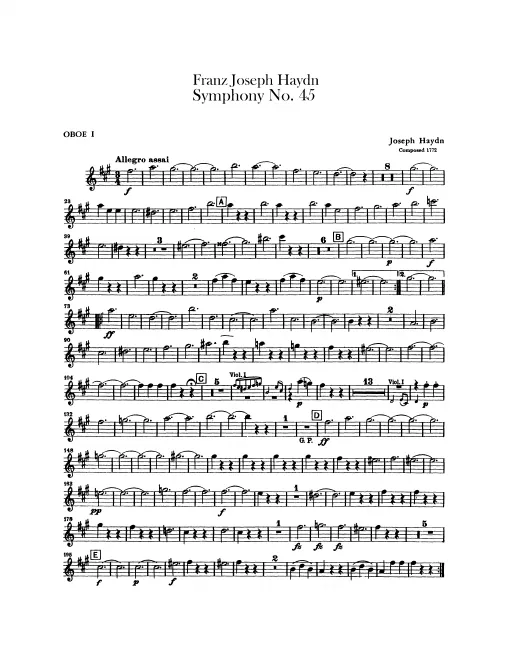 Oboe 1, 2