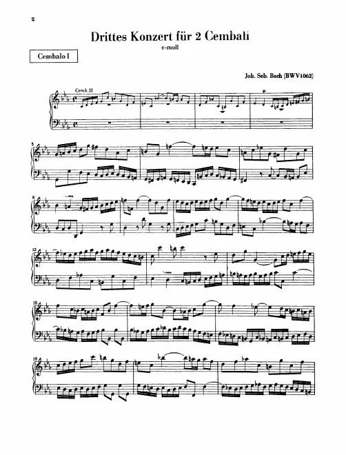 Harpsichord 1 solo