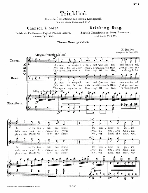 Vocal Score
