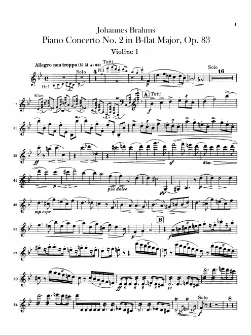 Violins I