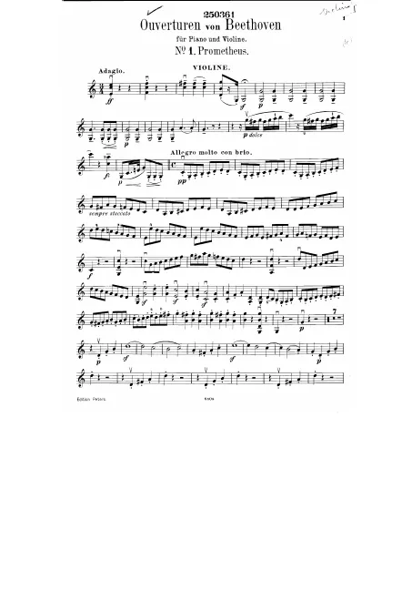 Violin part