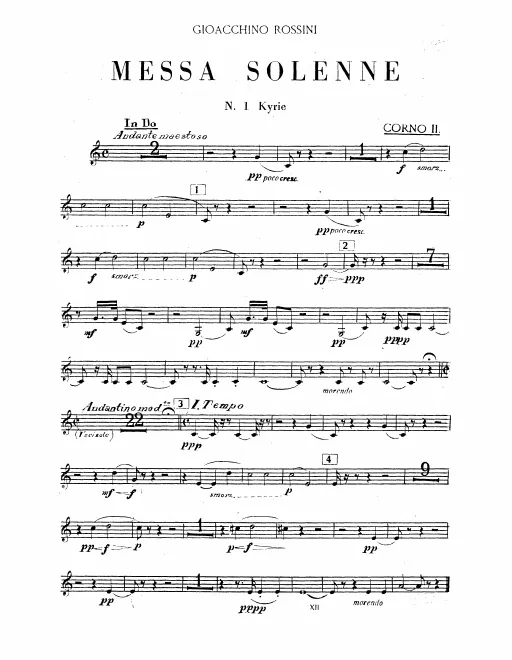 Horn 2 (C, F, E, D, E)