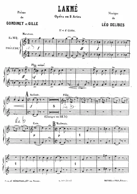 Horn 3/4 (various pitches)