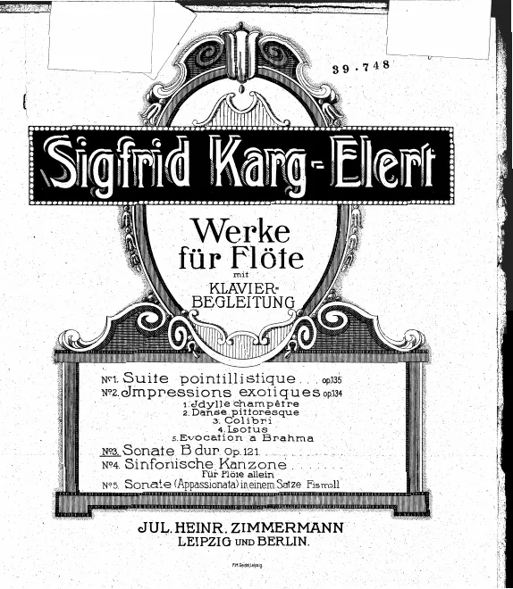 Piano score