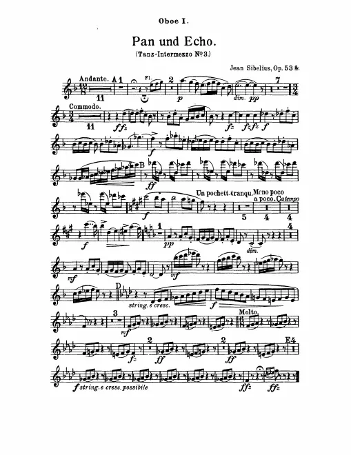 Oboe 1, 2