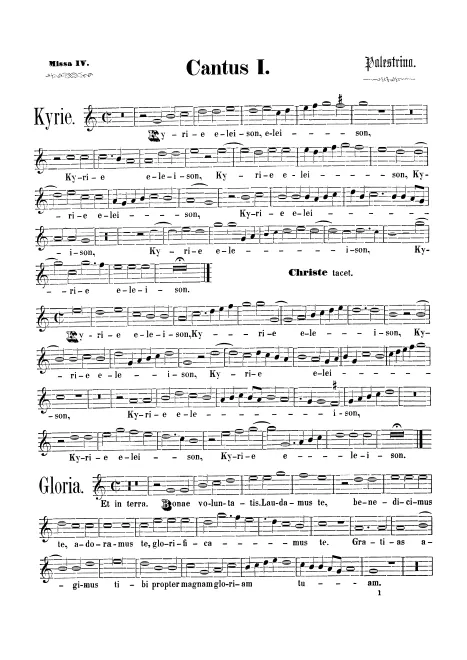 Cantus I (monochrome)