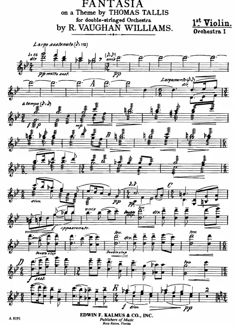 Violins I (with solo)