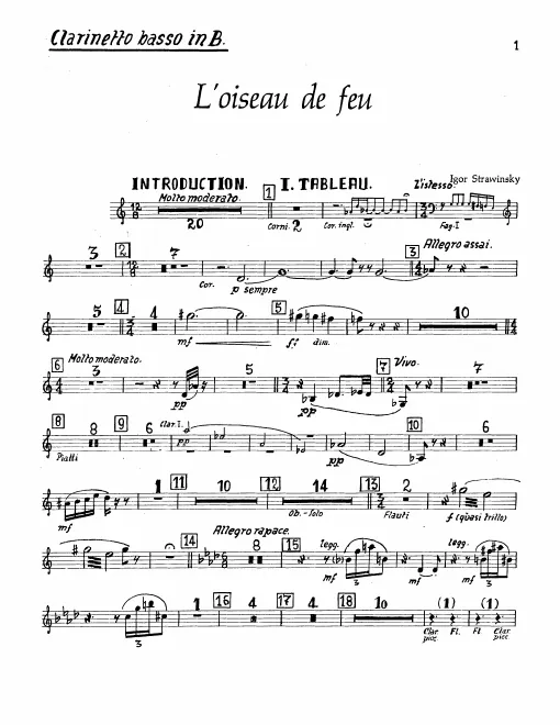 Bass Clarinet (B♭)