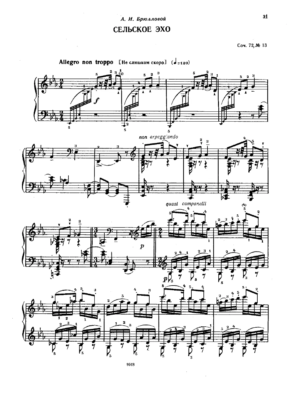 13. Echo rustique