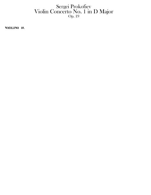 Violins II