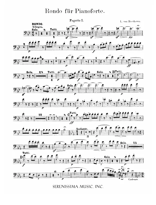 Bassoon 1, 2