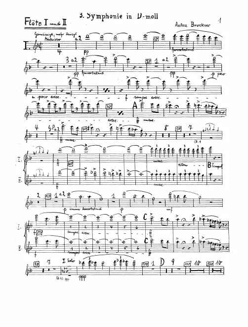 Flute 1, 2