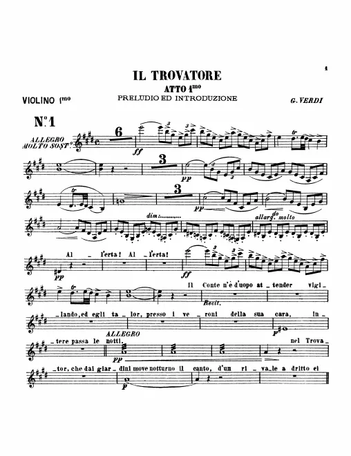 Violins I