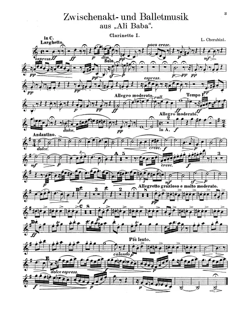 Clarinet 1, 2 (C/A)