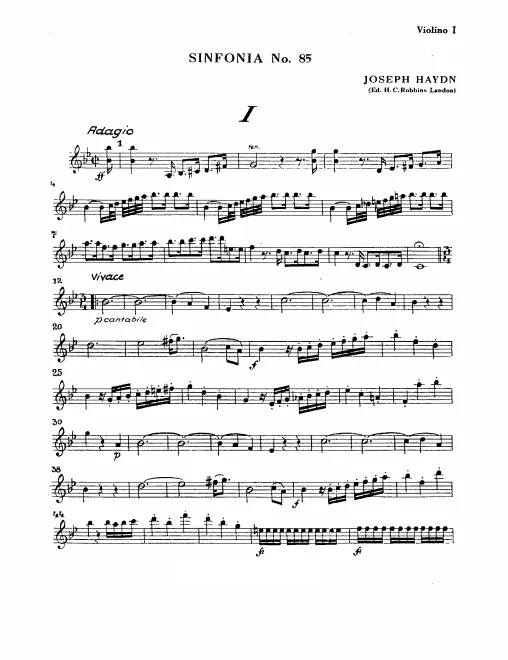 Violins I