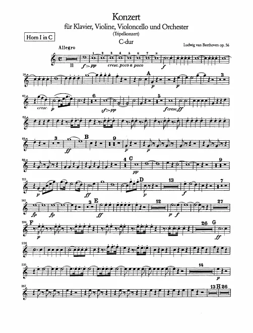 Horn 1, 2 (C)