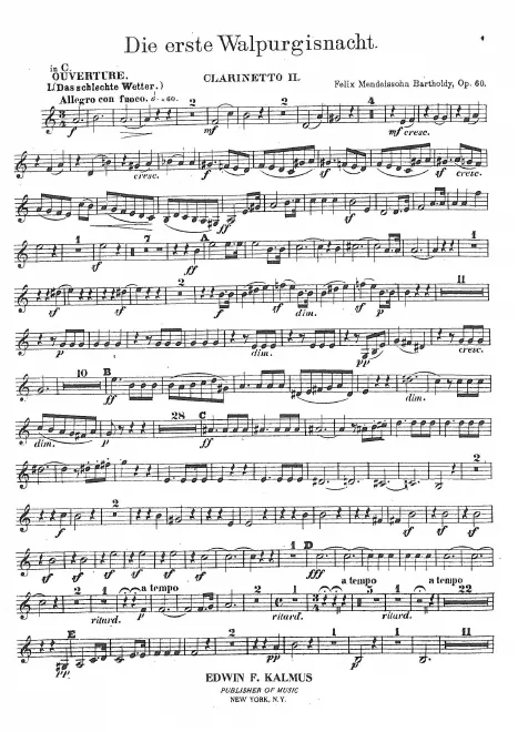 Clarinet 2 (A/C/B)