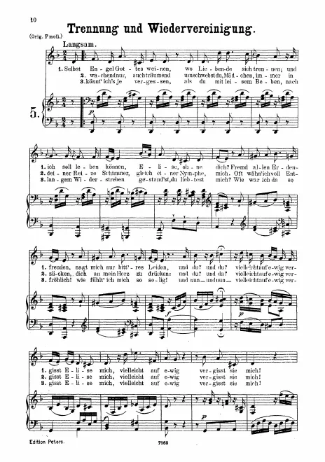 Complete Score (transposed to , altered text)