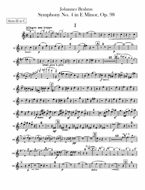 Horn 3, 4 (C)