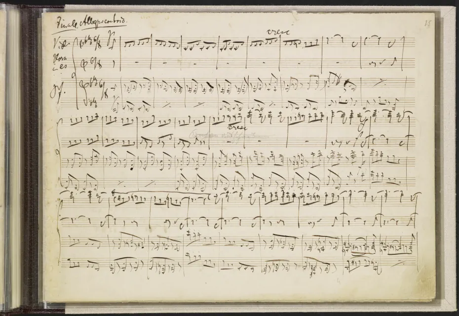 4. Finale: Allegro con brio