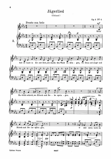 Complete Score (original / high key; )