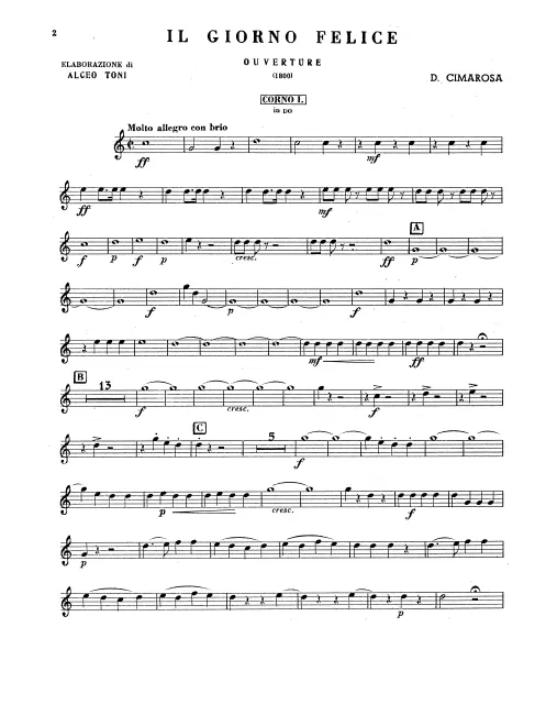 Horn 1, 2 (C)