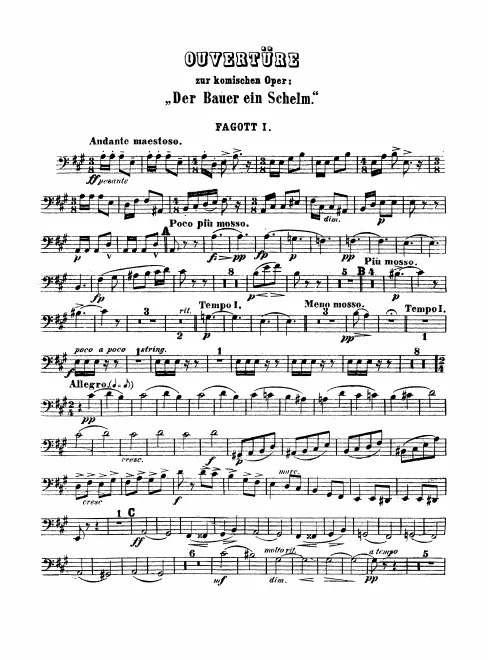 Bassoon 1, 2