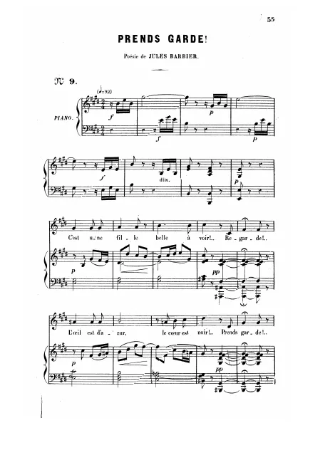Complete Score (E major)