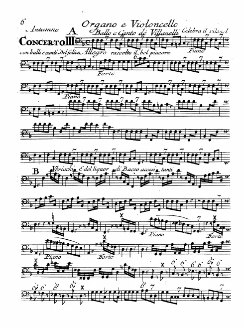 Continuo (Cellos, Basses, Keyboard)
