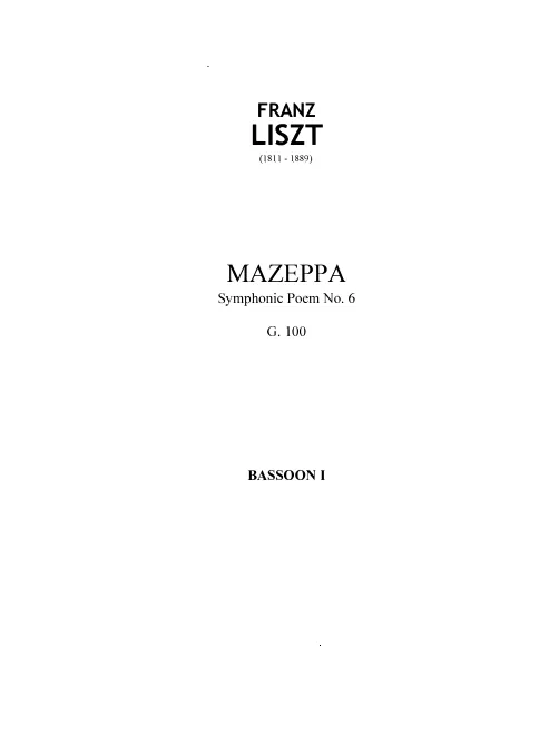 Bassoon 1, 2, 3