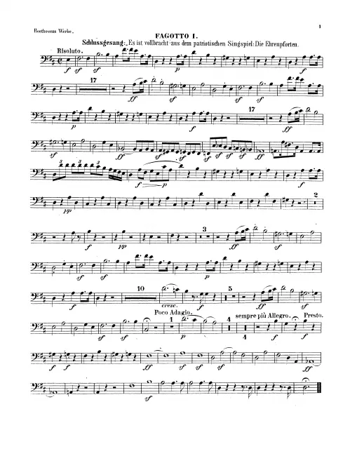 Bassoon 1, 2