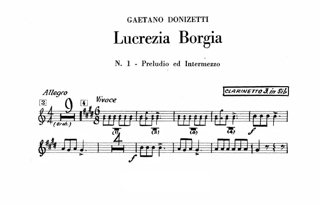 Clarinet 3 (B♭)