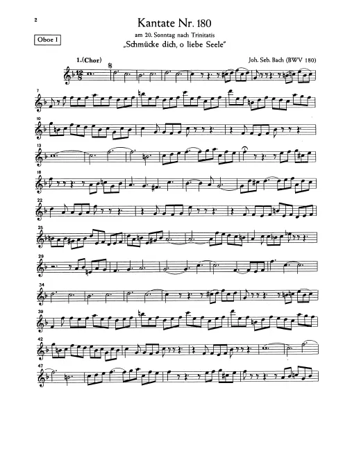 Oboe 1, 2/Oboe da caccia (English Horn)