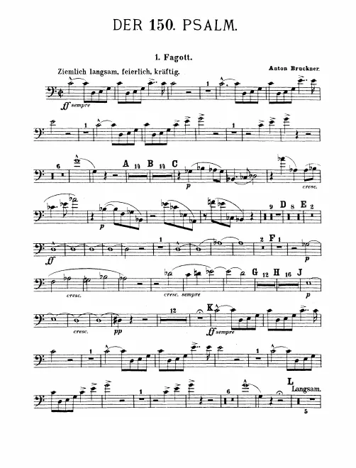 Bassoon 1, 2
