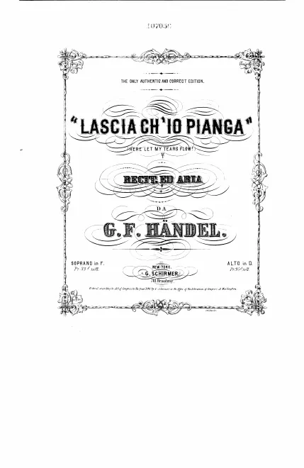 Complete Score (Original key, F major)