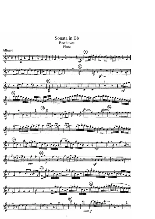 Flute Part