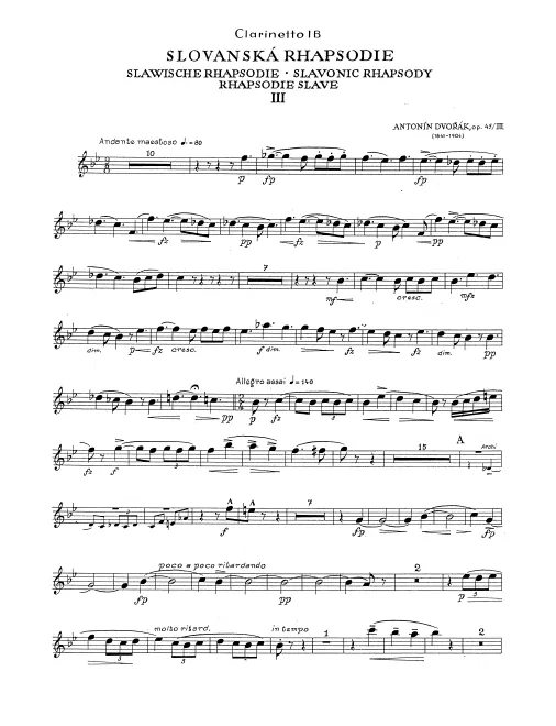 Clarinet 1, 2 (B)