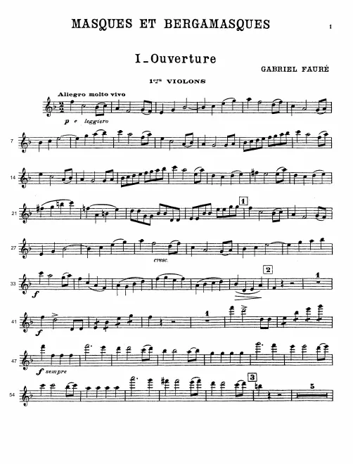 Violins I