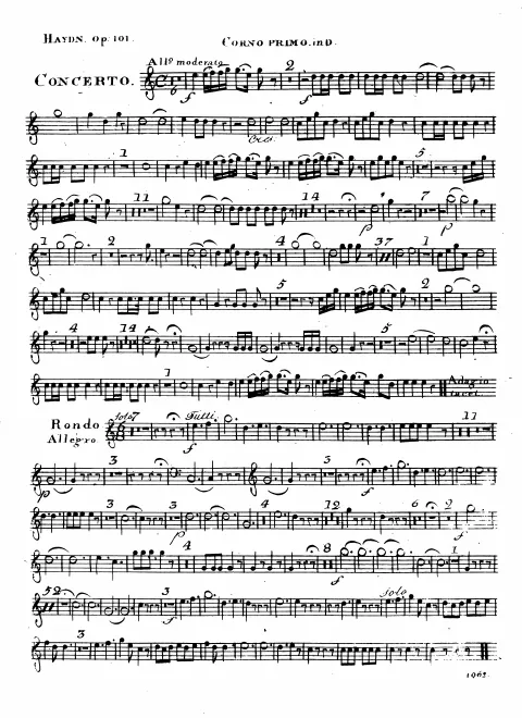 Horn 1, 2 (D)