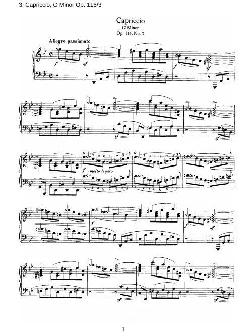 3. Capriccio