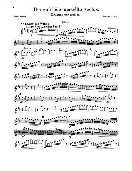 Flute 1, 2