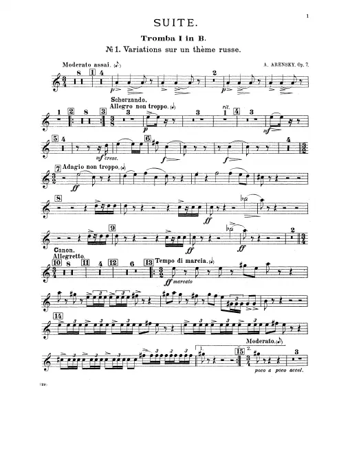 Trumpet 1, 2 (B)