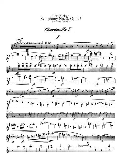 Clarinet 1, 2, 3 (B♭/A)